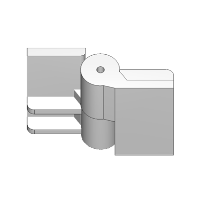 2200RH-304 Half Mortise Hinge